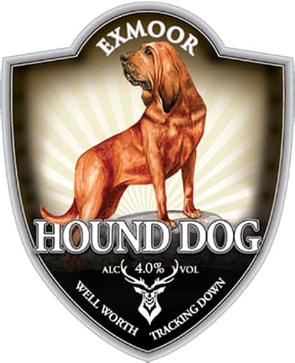 Hound Dog Ale Pump Clip