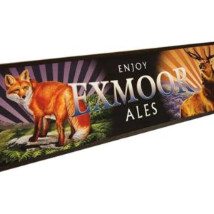 Exmoor Ales Bar Runner featuring the Fox and Stag