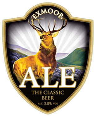 Exmoor Ale pump clip