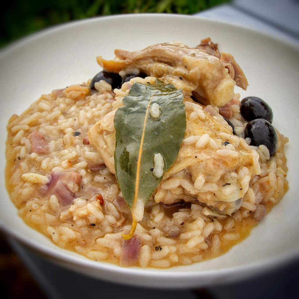 Bowl of risotto