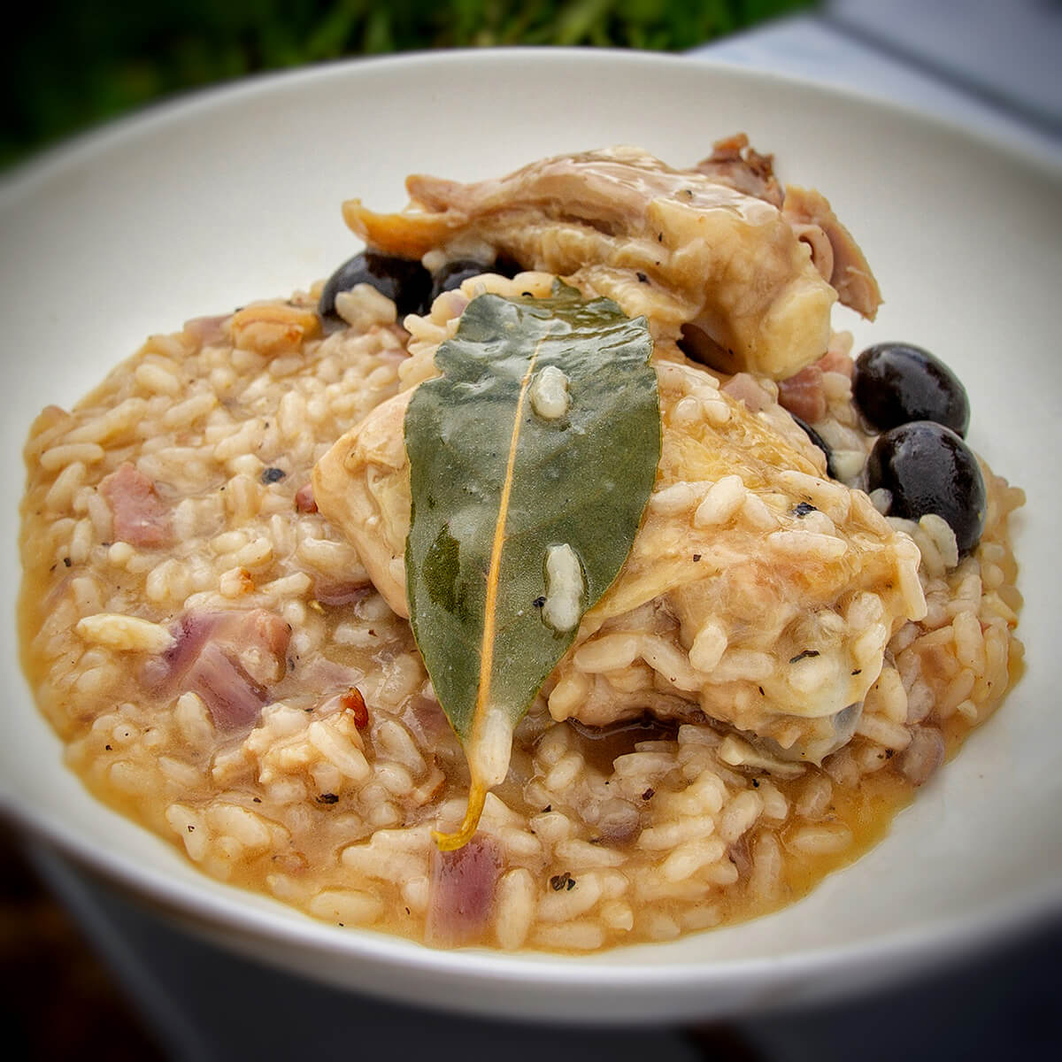 Bowl of risotto