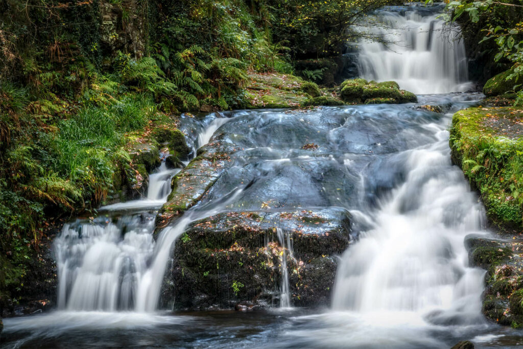 The River Lyn at Watersmeet in Devon