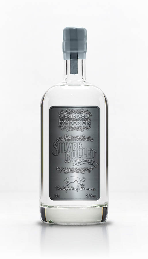 Bottle of Silver Bullet gin