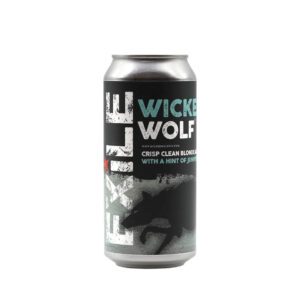 Can of Wicked Wolf Ale