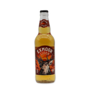 One bottle of Exmoor Cider