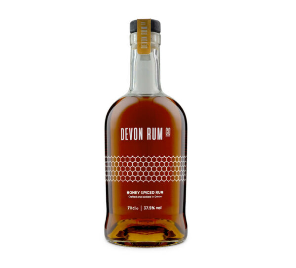 70cl bottle of Honey Spiced Rum by Devon Rum Co