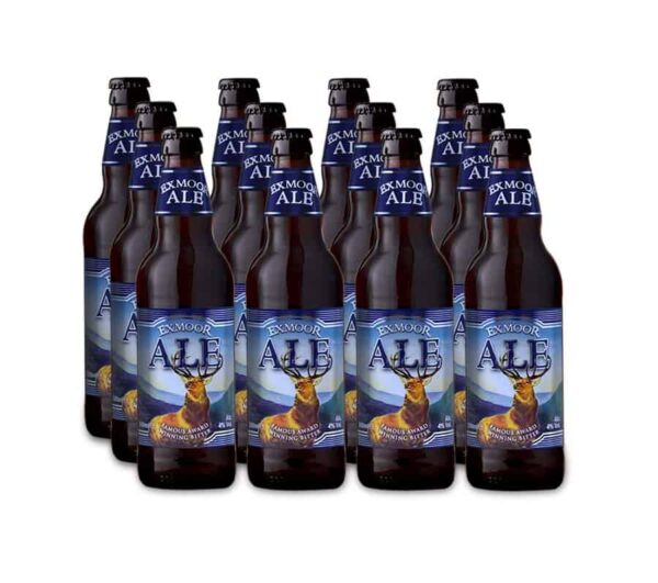 12 bottles of Exmoor Ale