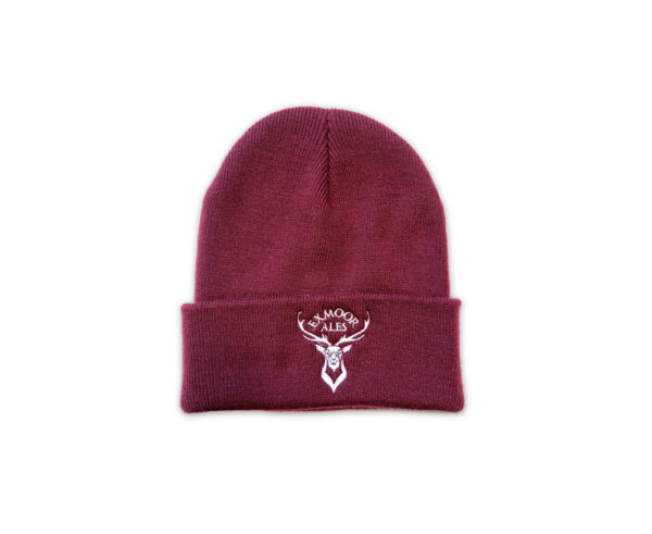 Burgundy Exmoor Ales Beanie