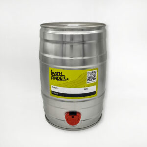 Mini cask of Pathfinder beer