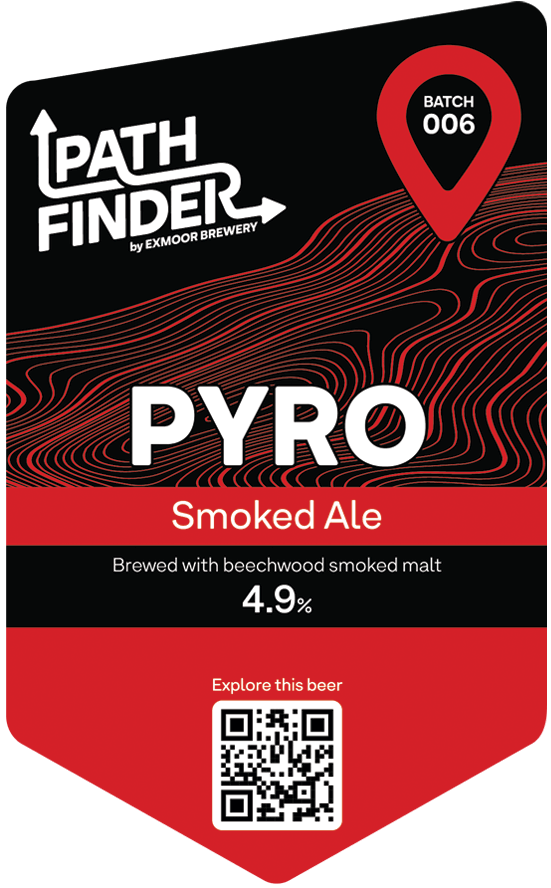 Pyro, by Pathfinder beer pump clip