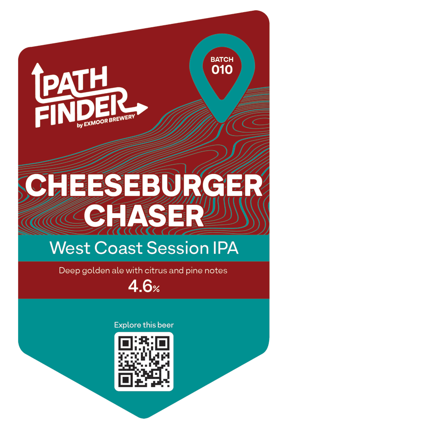 Cheeseburger Chaser pump clip